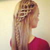Cool plaits for long hair