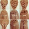 Different hairstyles for braided hair