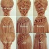 Different style braids