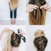 Hairdos for long hair with braids