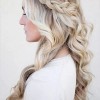 Hairdos with braids for long hair