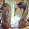 Hairstyles for long braided hair
