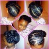 Quick hairstyles for braids