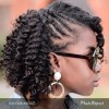 Styles for braided hair