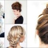 Different hair updos