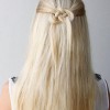 Easy half up hairstyles