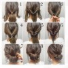 Easy to do updos for short hair