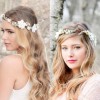 Flower crown hairstyle