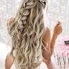 Prom hair for long hair