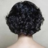 Short thick curly hair