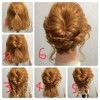Simple updo hairstyles for short hair