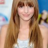 Straight hairstyles with bangs