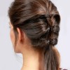A easy hairstyle