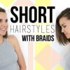 Easy ways to put up short hair