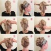 Fast updos for short hair