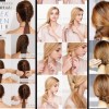 Making hairstyles for long hair