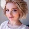 Party updos for short hair
