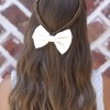 Simple hairstyle for long hair at home