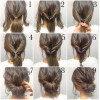 Simple upstyles for long hair