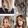 Mid length layered hairstyles 2023