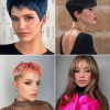 Short hairstyles 2023 with bangs