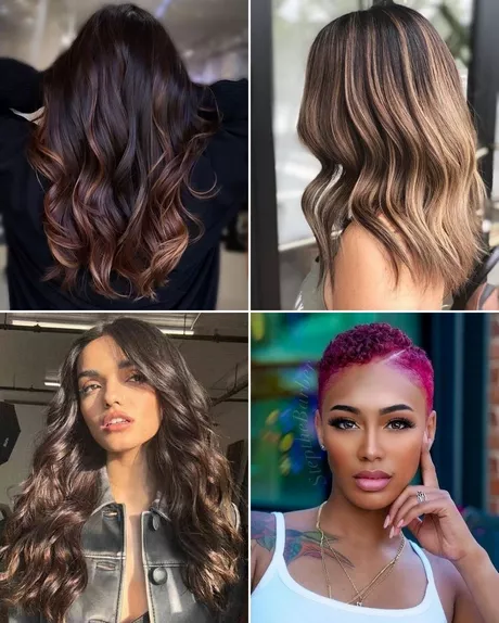 Hairstyles and colors for 2024