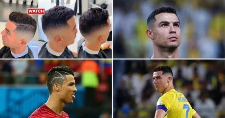 Hairstyles c.ronaldo 2024