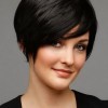 Short haircuts for round faces 2016