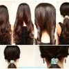 Quick hairstyles for long hair at home