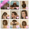 Simple fast hairstyles