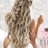 Long hairstyles for prom 2020