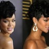 Rihanna short hair styles 2016