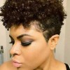 Curly short hairstyles for black women