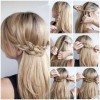 Cute easy updos for long thick hair