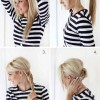 Easy updos for long thick hair