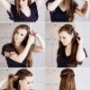 Hairstyles at home for medium hair