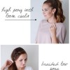 Quick and easy hairstyles for everyday