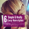 Really easy hairstyles