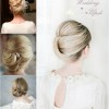 Simple updos for long hair