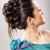 Updos for long straight thick hair