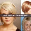 Bob haircuts for fine hair thin hair
