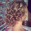 Curly hair updos for homecoming