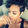 Cute short haircuts for black females 2018