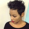 Extremely short black hairstyles
