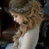 Long hairstyles for wedding bride