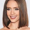One length shoulder length hairstyles