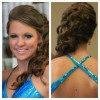 Prom hair front and back