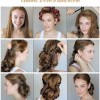 1950s updos for long hair