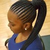 African weaving hair style