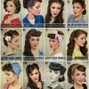 Classic pin up hairstyles
